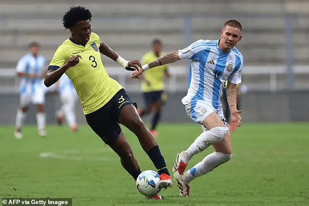 切尔西有意厄瓜多尔15岁左脚中卫，山谷独立要价1400万英镑